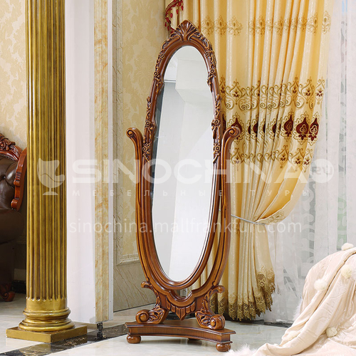 GH-1102- European style, floor-to-ceiling dressing mirror, full-length mirror, bedroom dressing mirror, decorative mirror, European-style full-length mirror